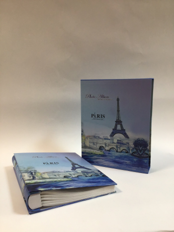 Fotoalbum zakladací s obalom Paríž 29,5x23x5,5cm