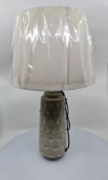 Keramická lampa bežová 1954