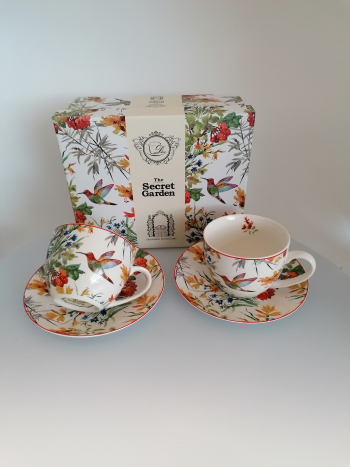 Sada šálok s kolibríkom, 280ml