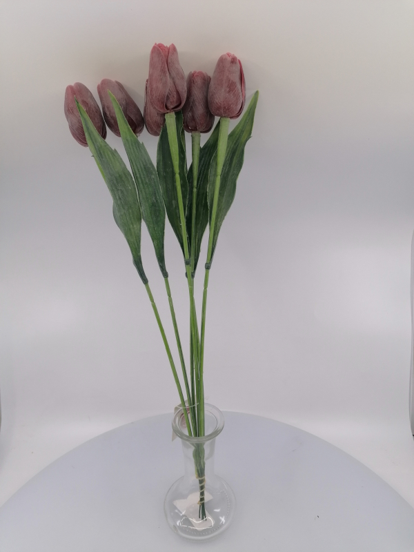 Sada 6 tulipánov 46cm