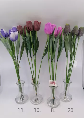 Sada 6 tulipánov 46cm