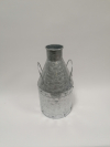 Plechová váza 45x23cm