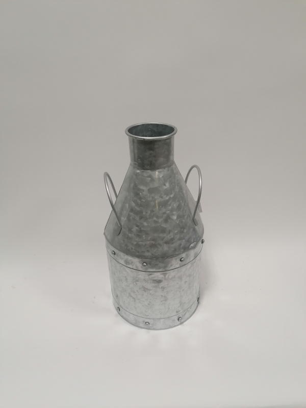 Plechová váza 45x23cm