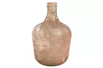 Sklenená fľaša z recyklovaného skla