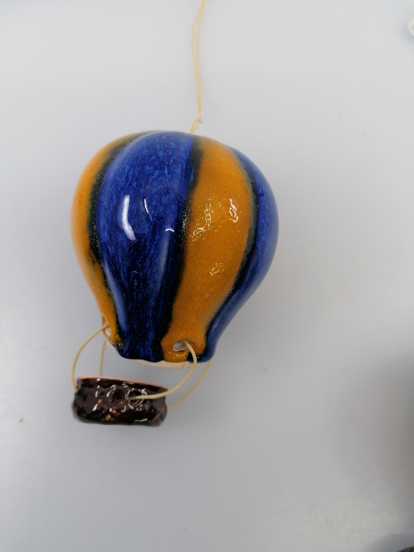 Závesný keramický balón 12cm