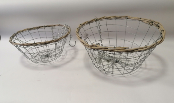 Kovový závesný záhon 2 sada