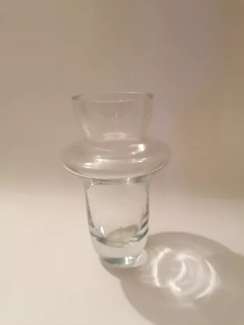 Stolová sklenená váza 26x15cm