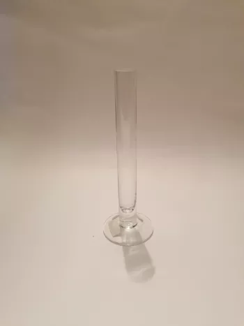Sklenená váza skúmavka 26x8cm