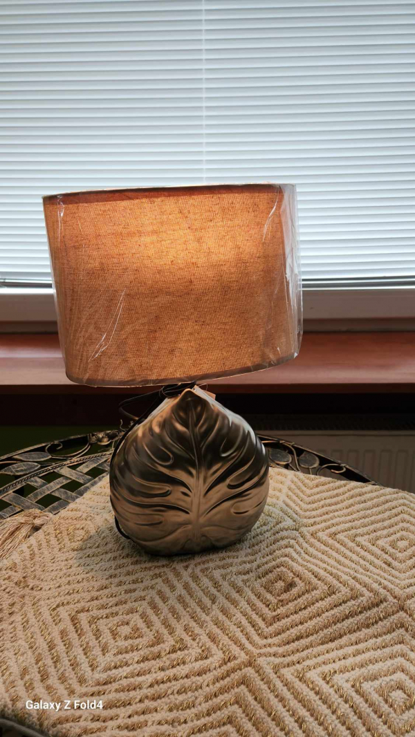 Strieborná monsterová lampa 35x16x39cm