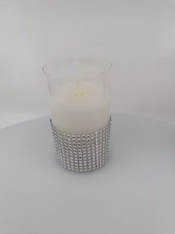 LED sviečka 12,5x8cm