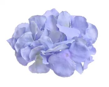 Umelý kvet hlava hortenzia, modrofialový, 6 ks v balení