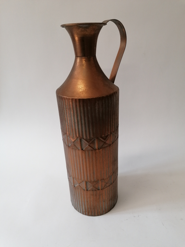 Podlahová kovová váza 60cm