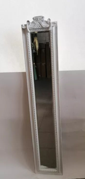 Závesné obdĺžnikové zrkadlo 120x22,5cm