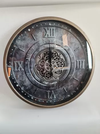 Štýlové nástenné hodiny, 80 cm