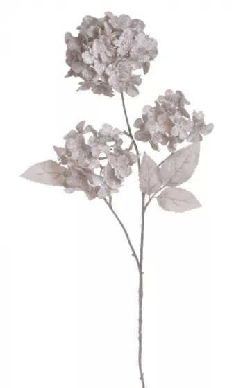 Zasnežená hortenzia, svetlá, 85 cm