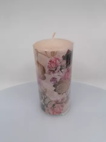 Kvetinková sviečka 15cm
