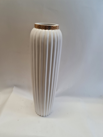 Podlahová váza, svetlá, 60 cm