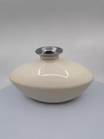 Oválna keramická váza 17x20x27cm