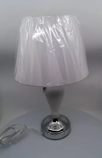 Mramorová stolová lampa  25x43cm