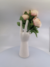 Keramická váza v tvare ruky