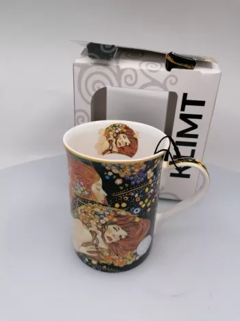 G. Klimt, Water Snakes, Porcelánový  hrnček. 