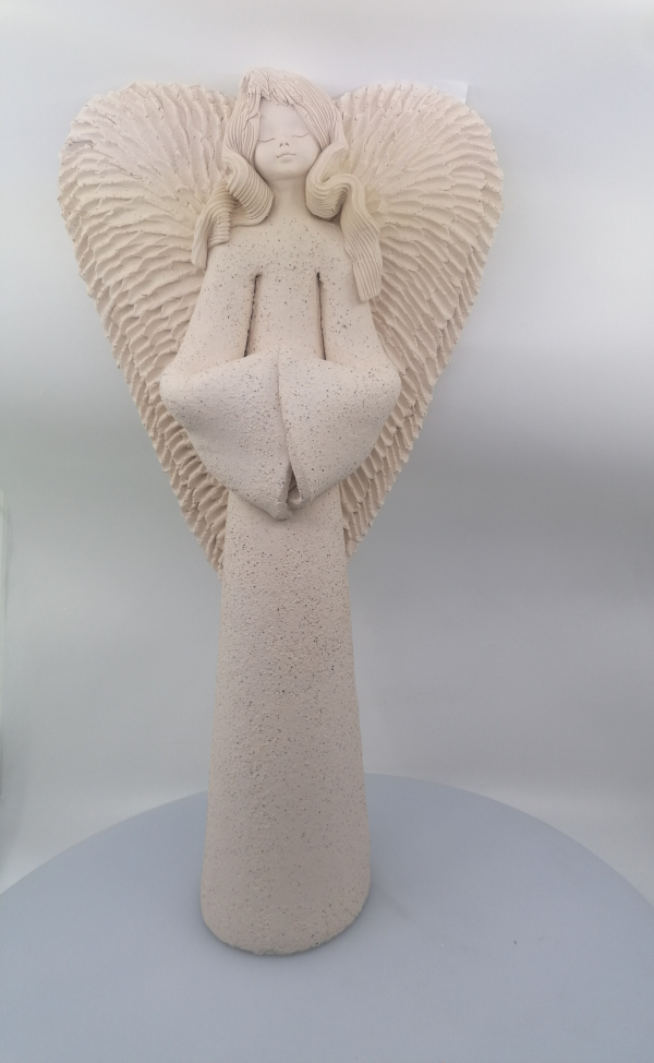 Veľký keramický anjel 54cm