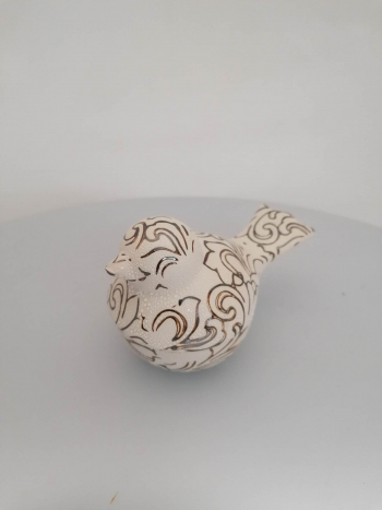 Dóza v tvare vtáčika 13x8x7cm