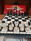Drevené šachy,48x48 cm