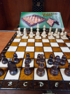 Drevené šachy,28x28 cm