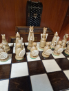 Drevené šachy, 56x56 cm