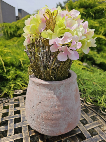 Tehlový obal na kvety 19x18,5cm