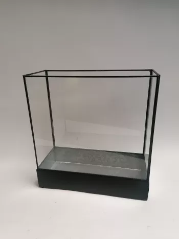 Dekoračná sklenená nádoba 35x38x15cm