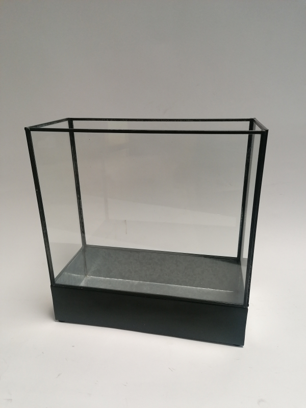 Dekoračná sklenená nádoba 28x33x13cm