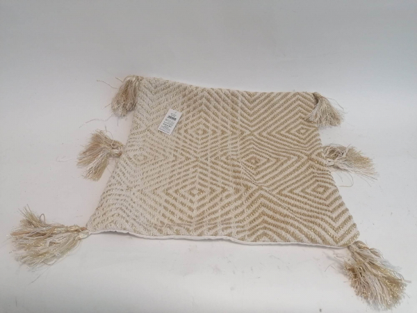 Obliečka na vankúš, 45x45cm, kremovo-zlatá