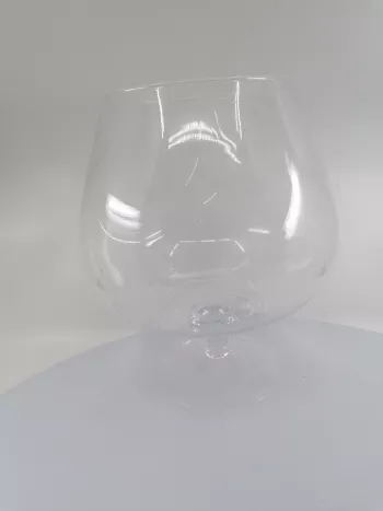 Veľlý sklenený pohár na aranžovanie poš.