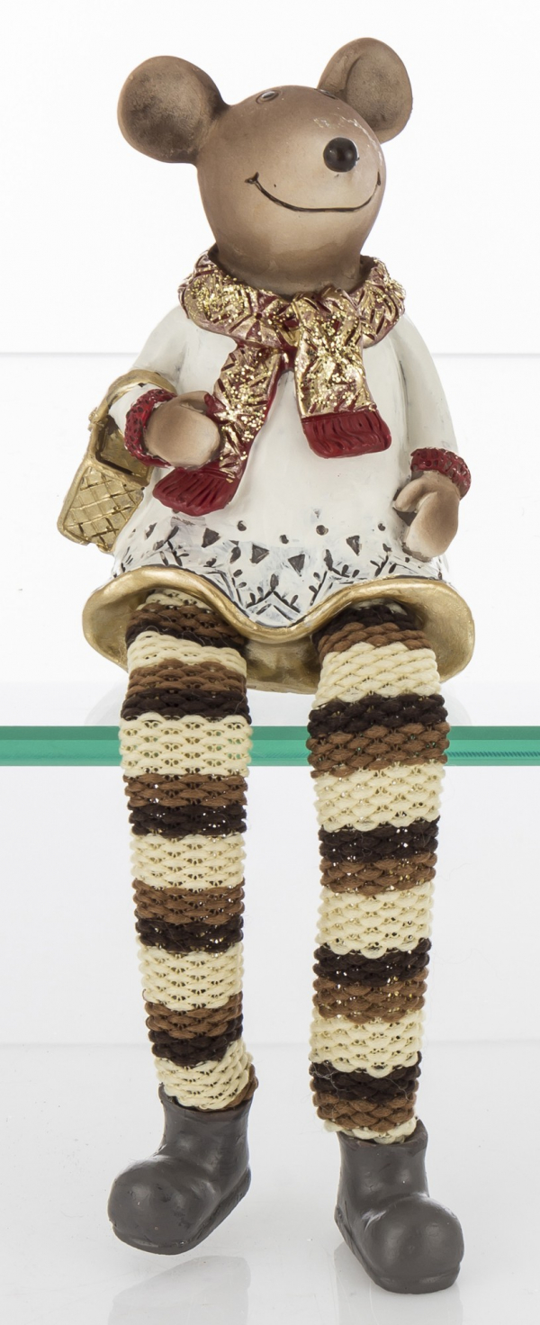 Myška s visiacimi nohami