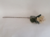 Krémovo-biela zasnežená hortenzia 80cm
