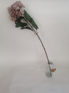 Krémovo-fialová zasnežená hortenzia 80cm