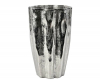 Luxusná strieborná kovová váza 29cm