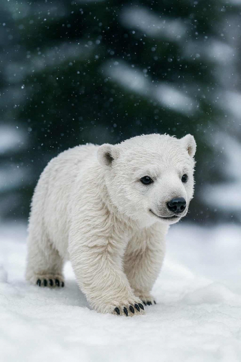 Biely medveď 14,5cm