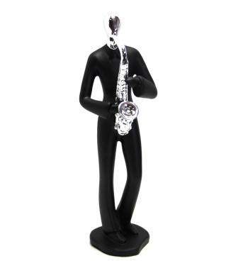 Abstrakt saxofonistu  8x28x9cm