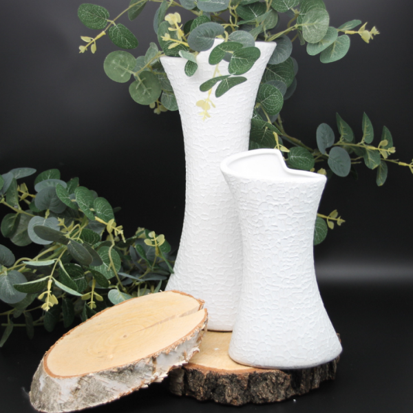 Keramická váza v oválnom tvare 11x20x8,5cm