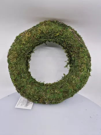 Dekoračný veniec, zelený, 30 cm