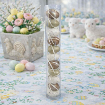 Veľkonočné vajíčka, viacfarebné, 12 ks v balení