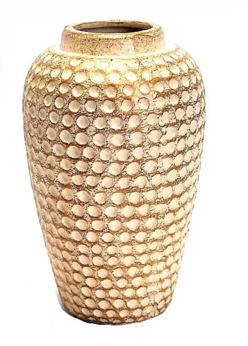 Keramická váza, ECRU 23,5x14,5cm