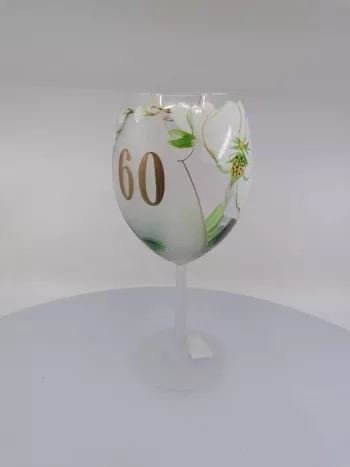 Jubilejný pohár k 60 výročiu orchidea, zelená