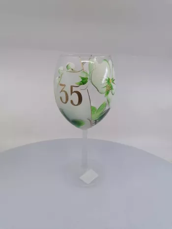Jubilejný pohár 35rokov, zelená orchidea