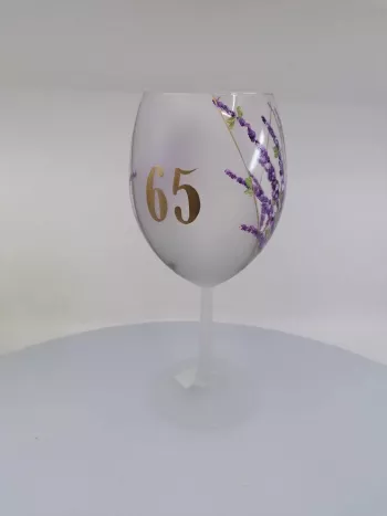 Jubilejný pohár k 65 výročiu,  levanduľa