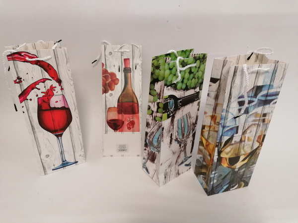 Sada 12  tašiek na fľašu, 