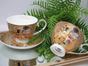 Sada šálok s podšálkami, G. Klimt, 2 ks v balení